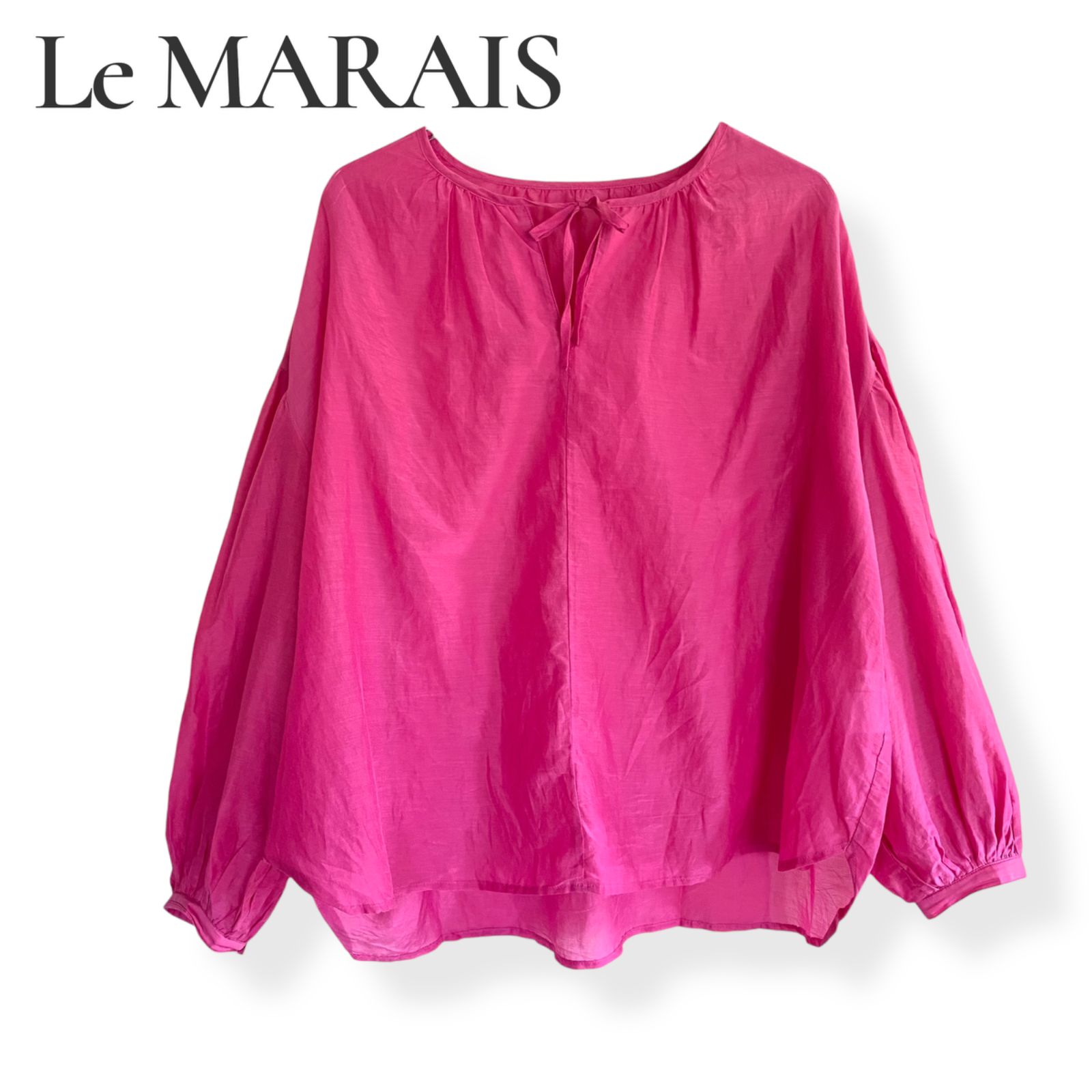 Le MARAIS ル・マレ ピンク ショッキングピンク レディース トップス 