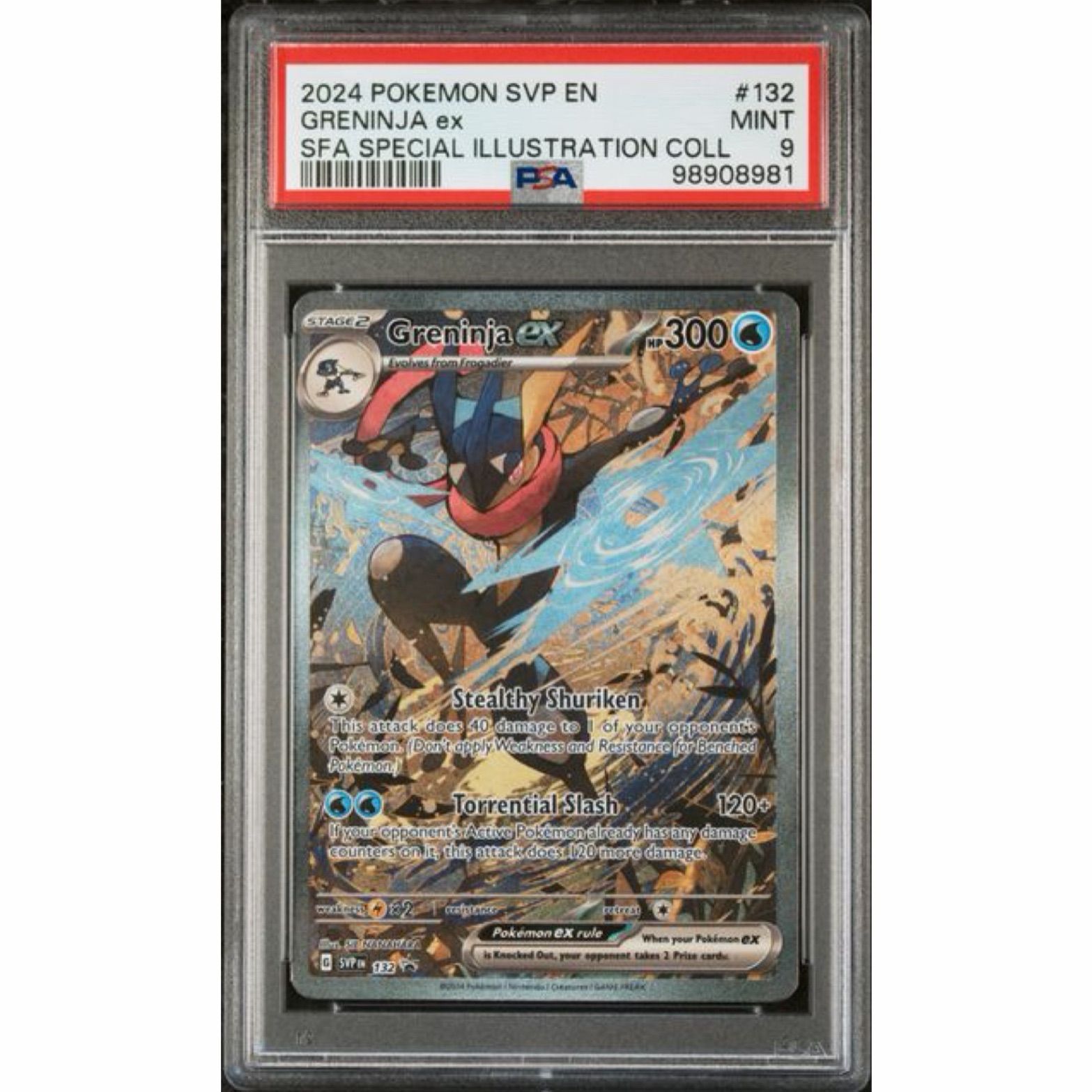 ゲッコウガex PSA9 132｜海外限定プロモ、英語版 PSA9 SAR ゲッコウガex Greninja 132 海外限定 英語版 プロモ - メルカリ