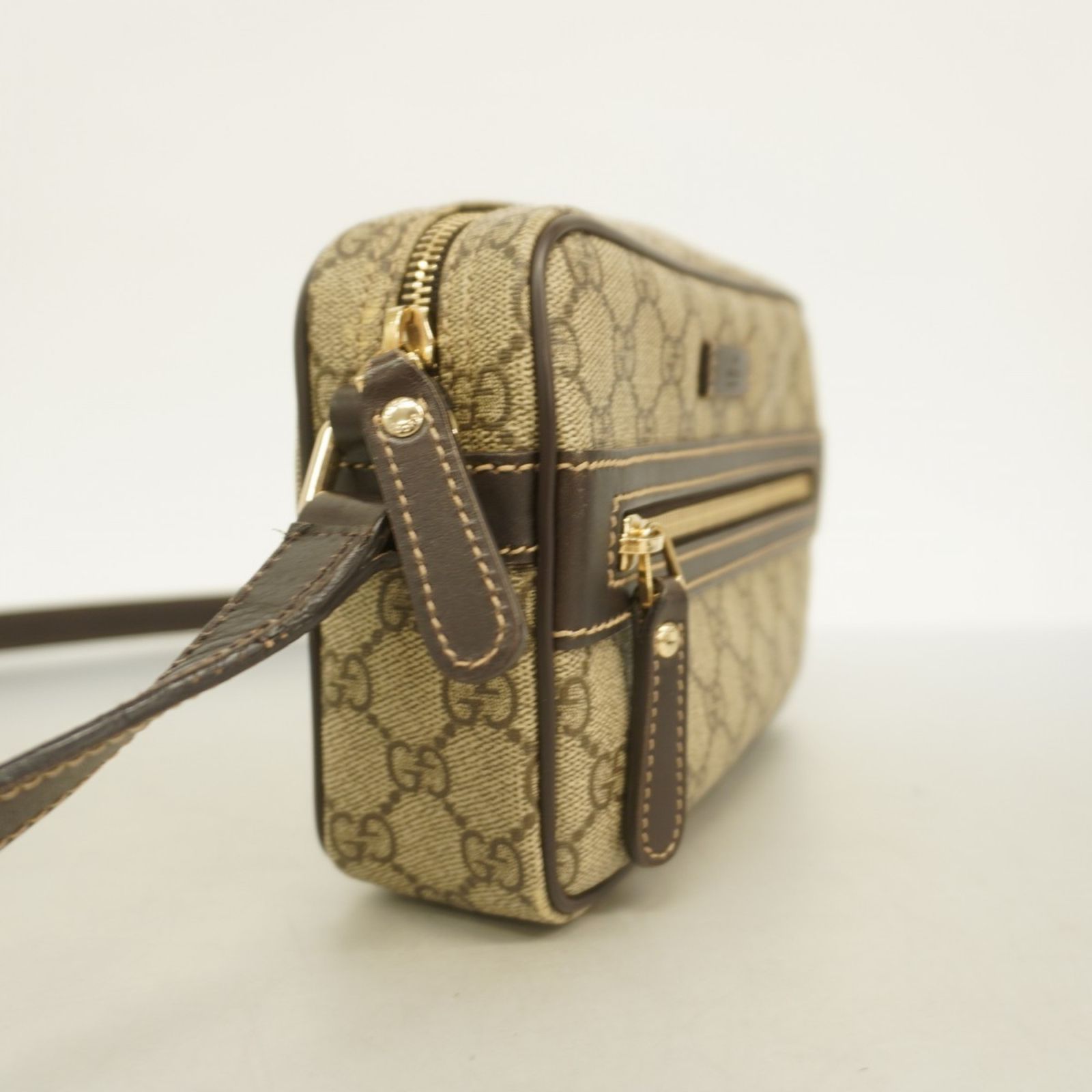 グッチ(Gucci) グッチ ショルダーバッグ GGスプリーム 201447 ブラウン