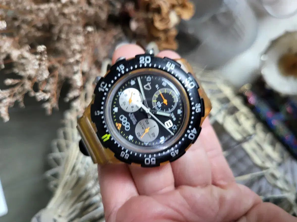 格安，定番】 限定品 ヴィンテージ アクア SWATCH(スウォッチ 