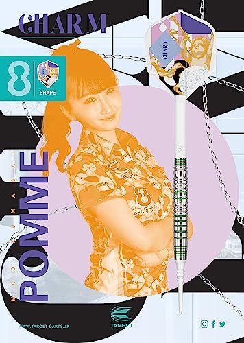  TARGET ターゲット CHARM POMME Mao Kumagai 90% 18G SOFT TIP DARTS チャームシリーズ ポム 対戦型ボードゲーム ダーツ パズル ボードゲーム