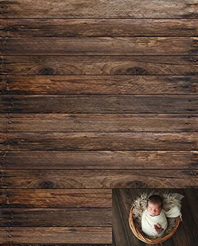 新品 Kate 1.5x2.5m 木目 フロアマット 茶色 写真用 ゴム マット 床 写真撮影用 撮影道具 木の板 ラバーマット