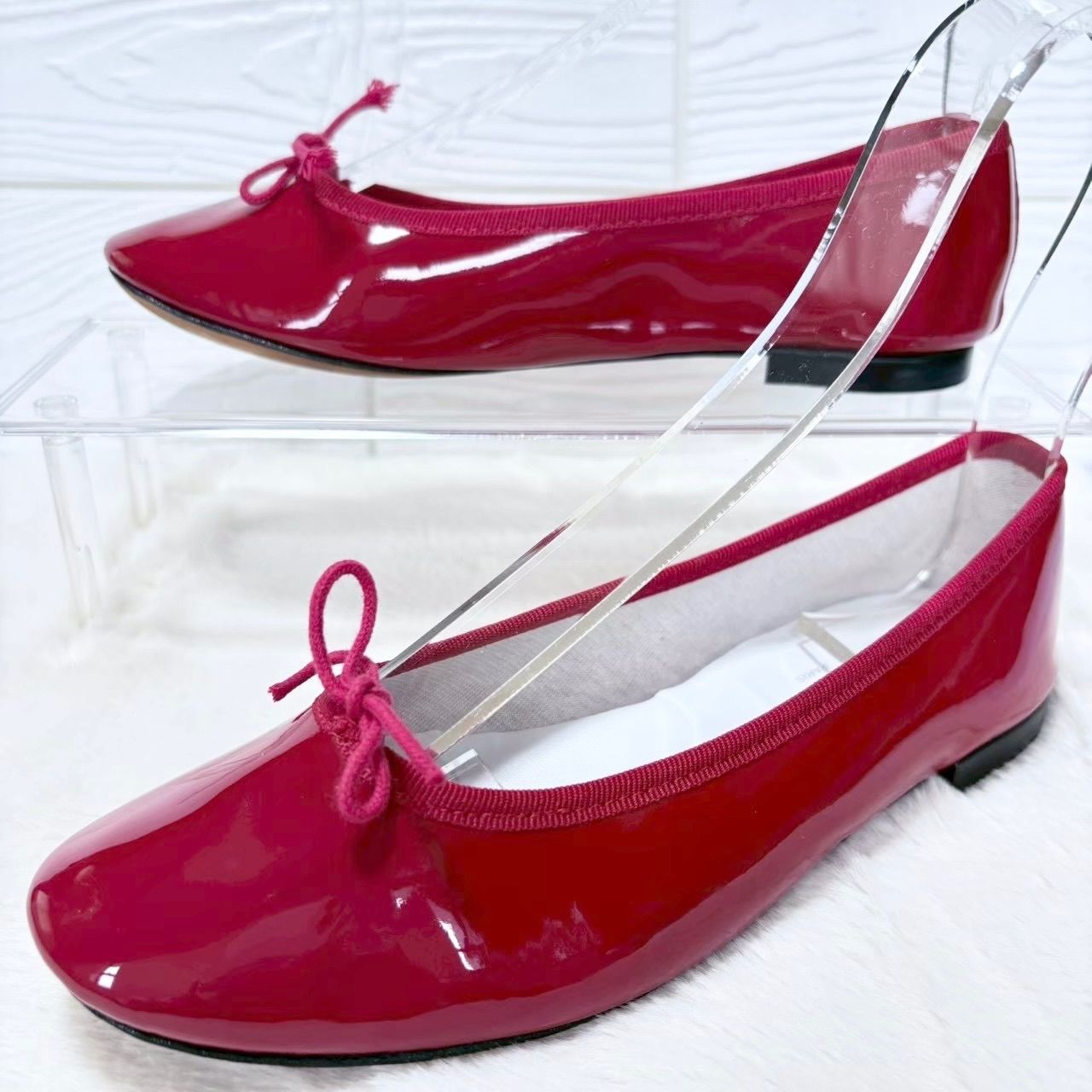 レペットバレエ バレエシューズ 赤いパンプス repetto レペット Clown