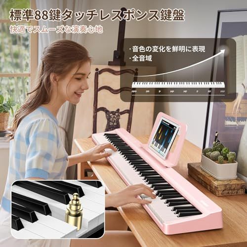希少 無音鍵盤 持運び トレーニング鍵盤 ピアノ | DIRECT2LINK.COM