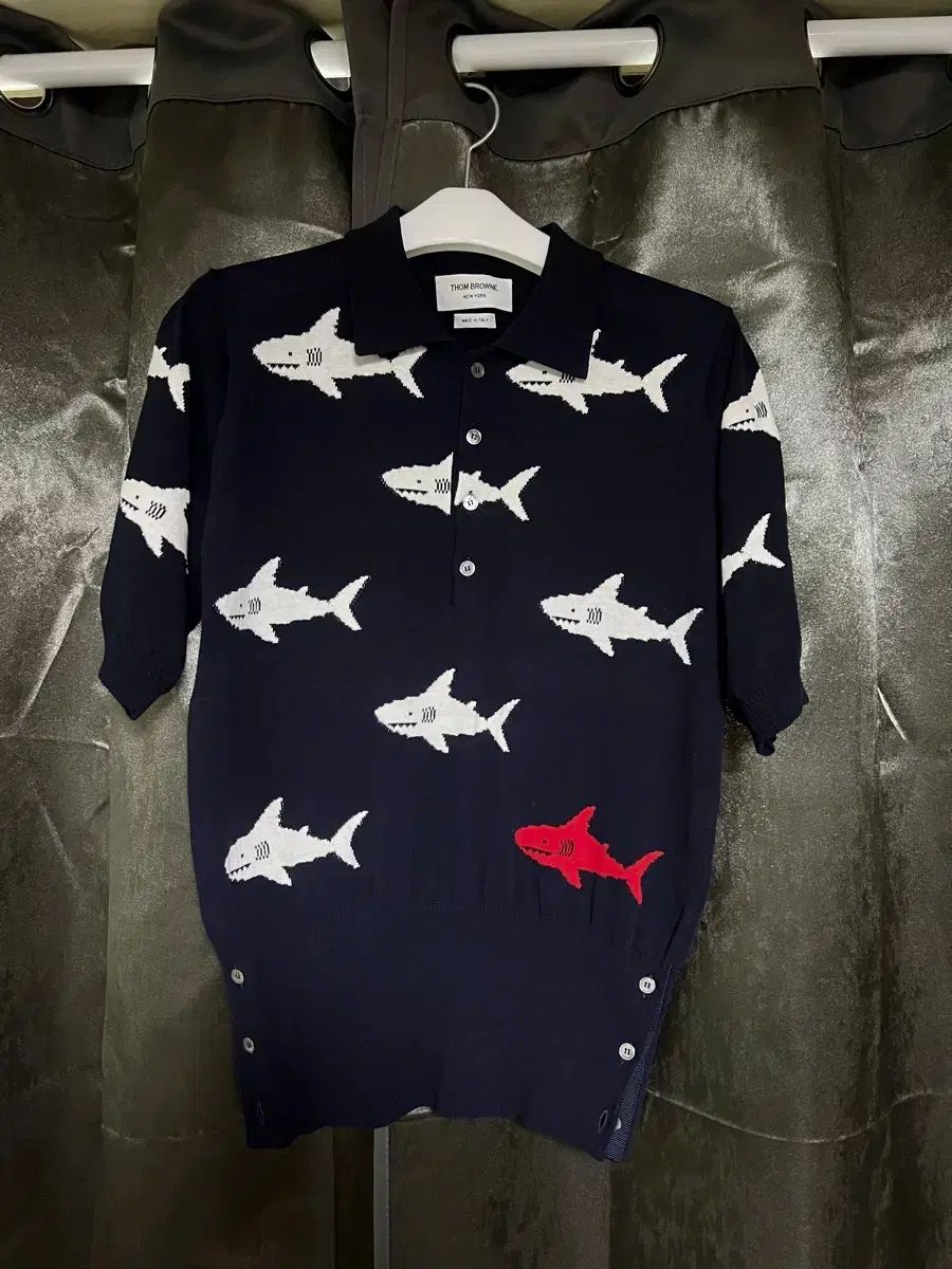THOM BROWNE トムブラウン 4bar 半袖ニット ブラウン THOM BROWNE トム