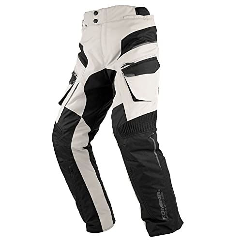 新品 コミネ(KOMINE) バイク用 パンツ PK-929 プロテクトフルイヤーパンツ Rama Ivory 5XLB