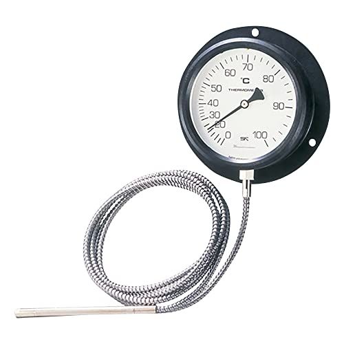 新品 壁掛け式隔測温度計 0~120℃ /1-2584-03