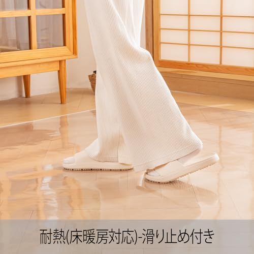 新品 AHAZIAH PVC ダイニングマット エンボス加工 透明マット 特大 