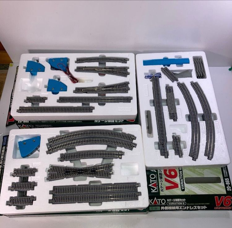 レア品 3セット KATO Nゲージ線路セット V1 V6 V9 3点セット UNITRACK