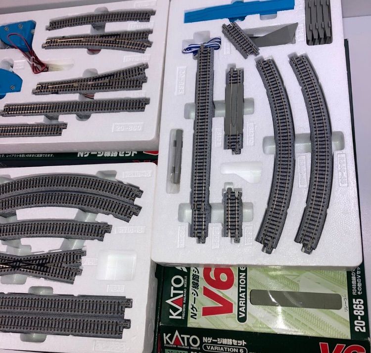 レア品 3セット KATO Nゲージ線路セット V1 V6 V9 3点セット UNITRACK