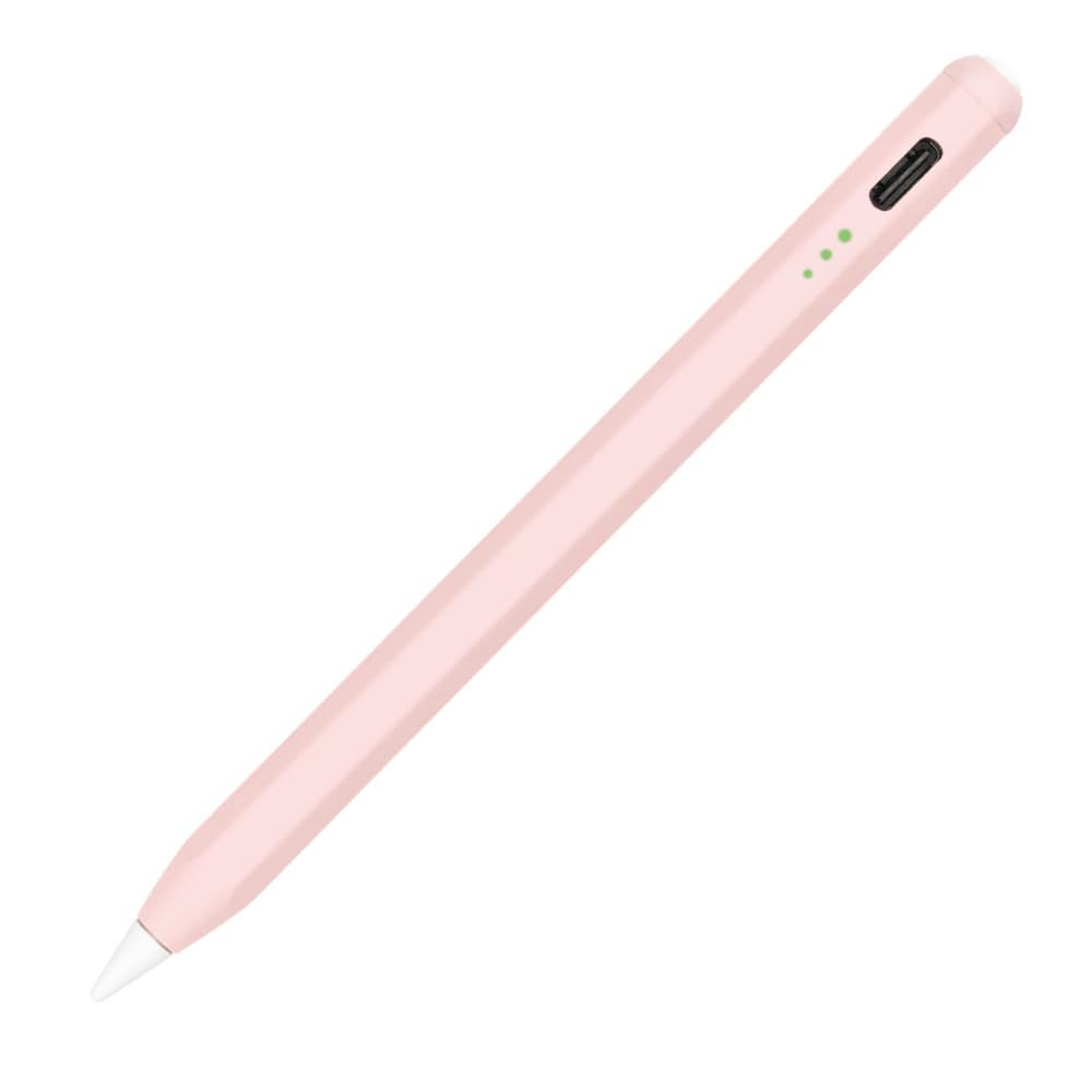 新品 Digio2 iPad専用 充電式タッチペン ショートタイプ アップルペンシル Apple Pencil ピンク