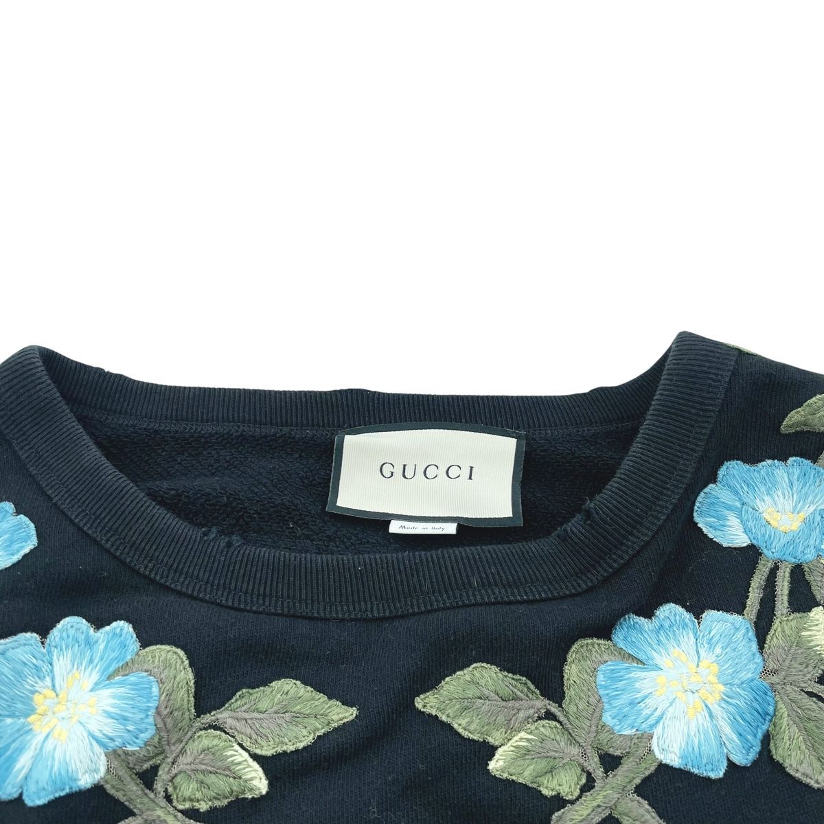 中古】GUCCI グッチ LOVED スウェットトレーナー ブラック 475532 M