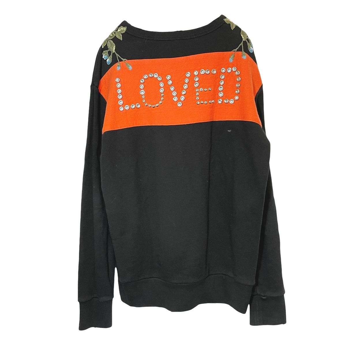【中古】GUCCI グッチ LOVED スウェットトレーナー ブラック 475532 Mサイズ ブラック ブラック 25038031 RD 中古】GUCCI グッチ LOVED スウェットトレーナー ブラック 475532 M