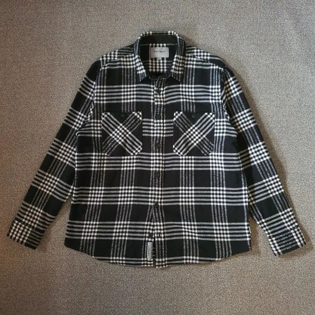 CARHARTT WIP カーハート】チェックシャツ Carhartt グレー系チェック