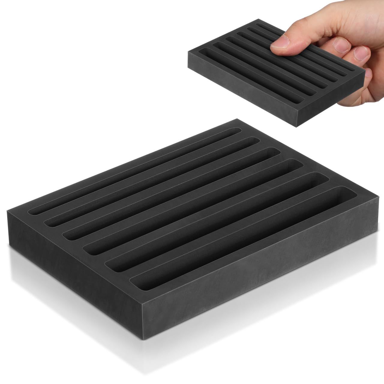 新品 VILLCASE グラファイトインゴットモールド インゴット鋳造金型