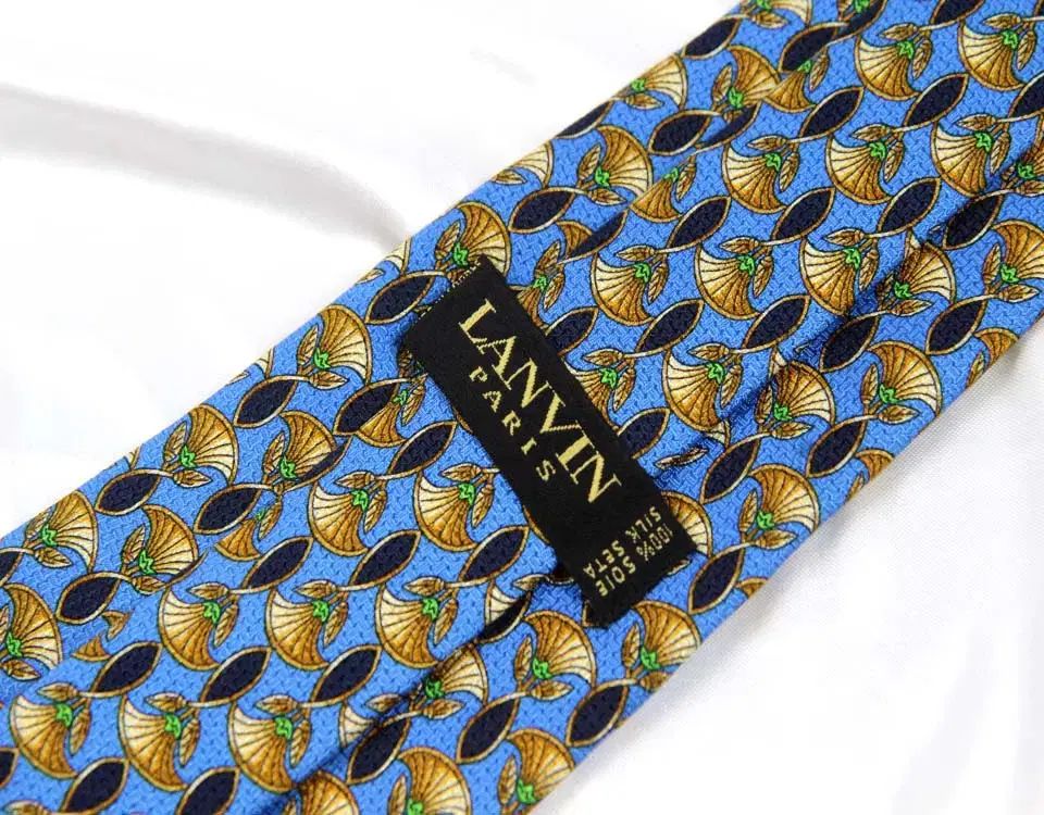 LANVIN ランバン ネクタイ2本 C 新品 LANVIN（ランバン）ネクタイ2本