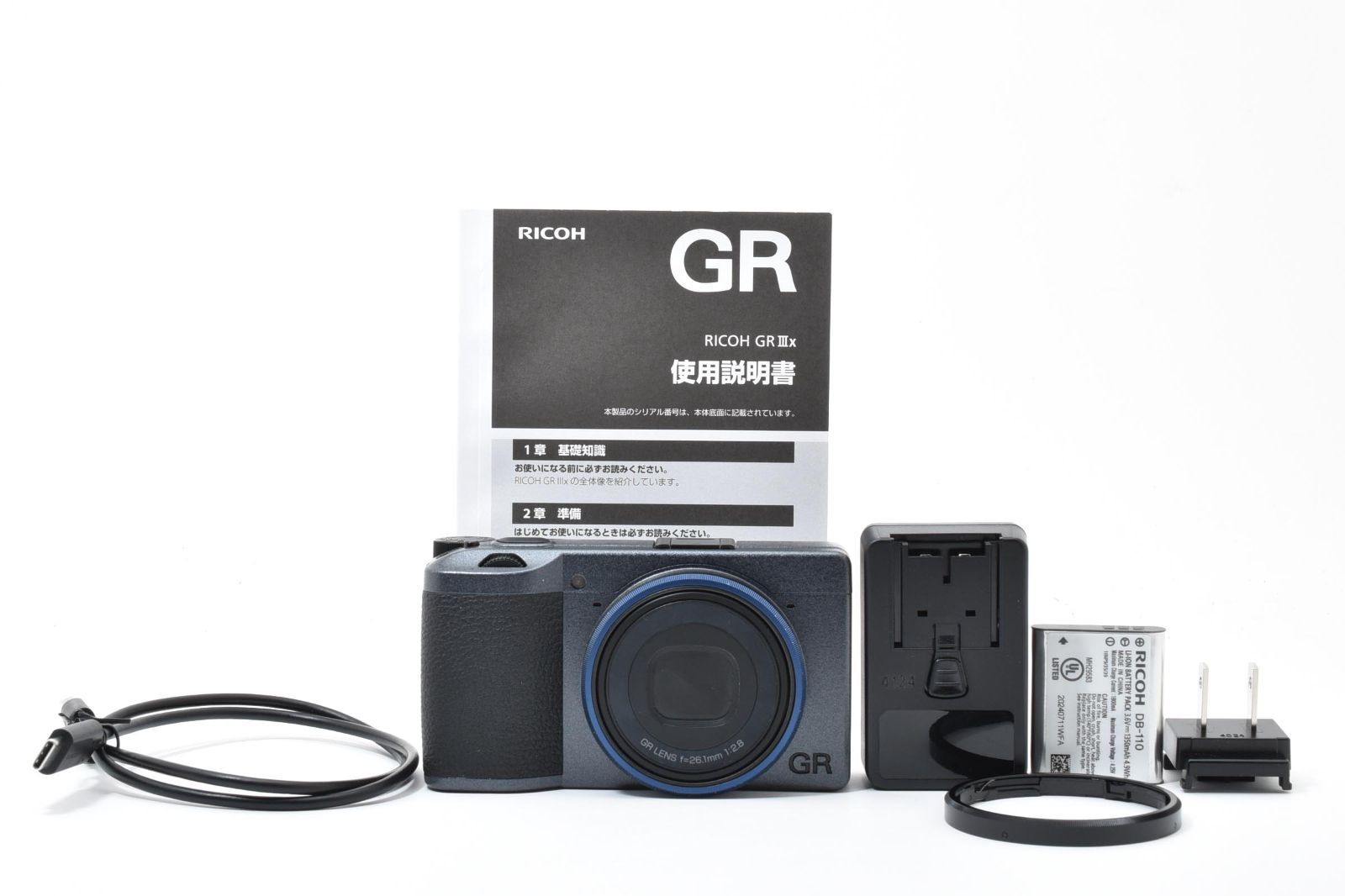 返品保証】☆極上品☆リコー RICOH GR IIIx Urban Edition《ショット数