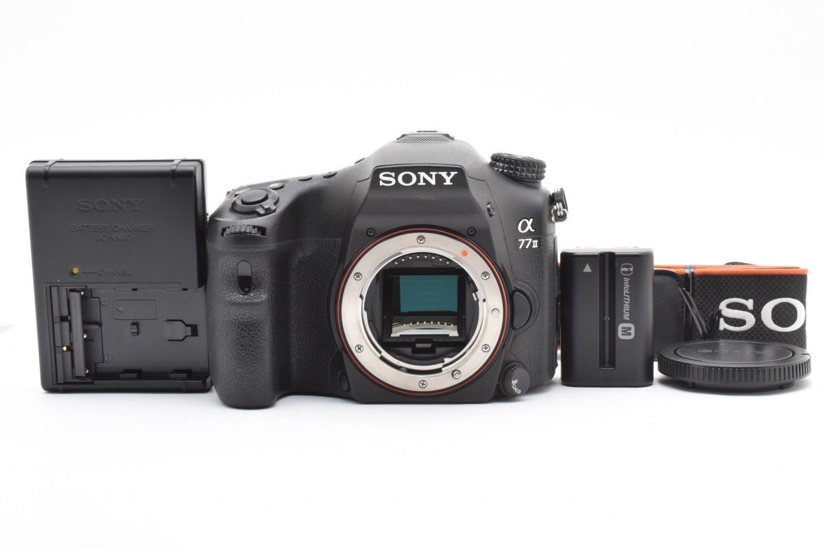 ショット数576回 極上品 SONY α77II ILCA-77M2 充電器付き ARYM5809