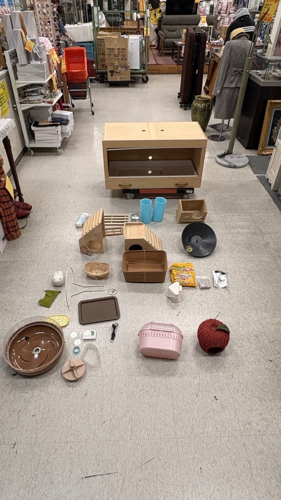 小動物　ハムスター等　ペットゲージ　付属品色々