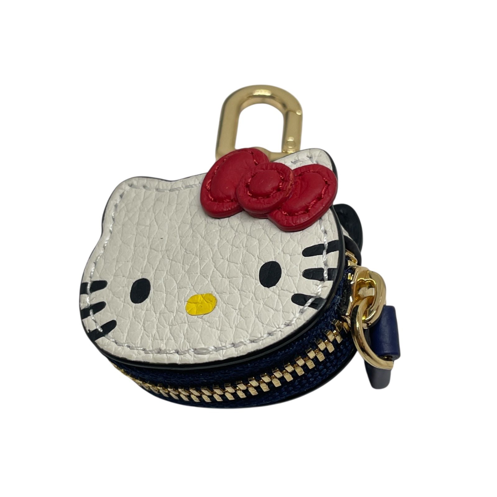 美品箱付】MAISON de SABRE × ハローキティ レザー コインケース キー