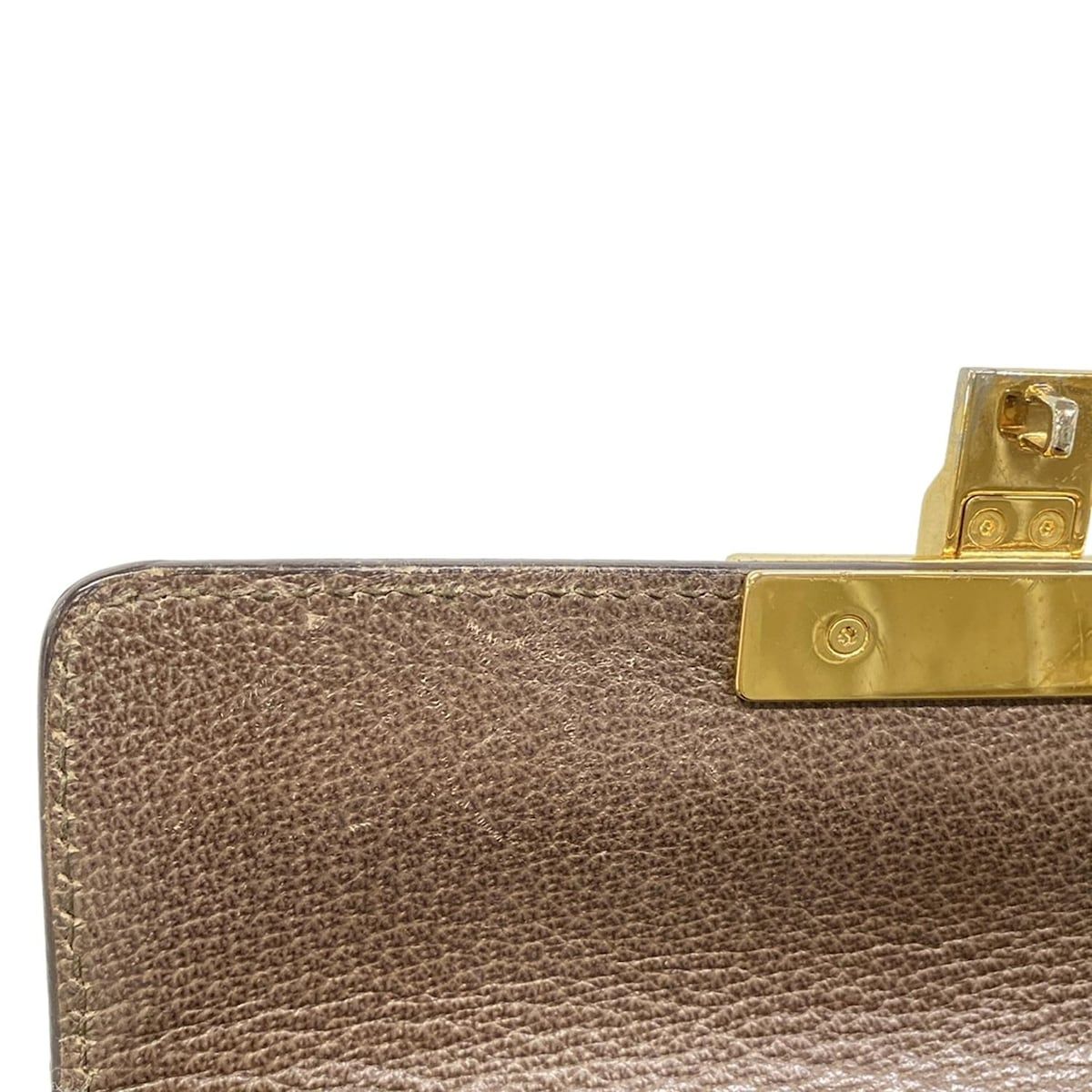GUCCI(グッチ) ショルダーバッグ パドロック スモール/グッチティアン 409487 ベージュ×エボニー×マルチ チェーンショルダー レザー GUCCI(グッチ) ショルダーバッグ パドロック スモール/グッチティアン