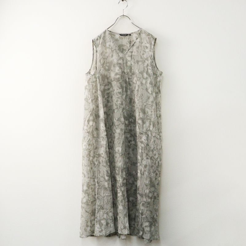 V337/美品 24AW パドカレ オープンカラーシャツ 開襟 ドット 36 M