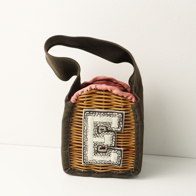 エバゴス ebagos kodomo kibun Eワッペン お買い物バッグ＼ダーク