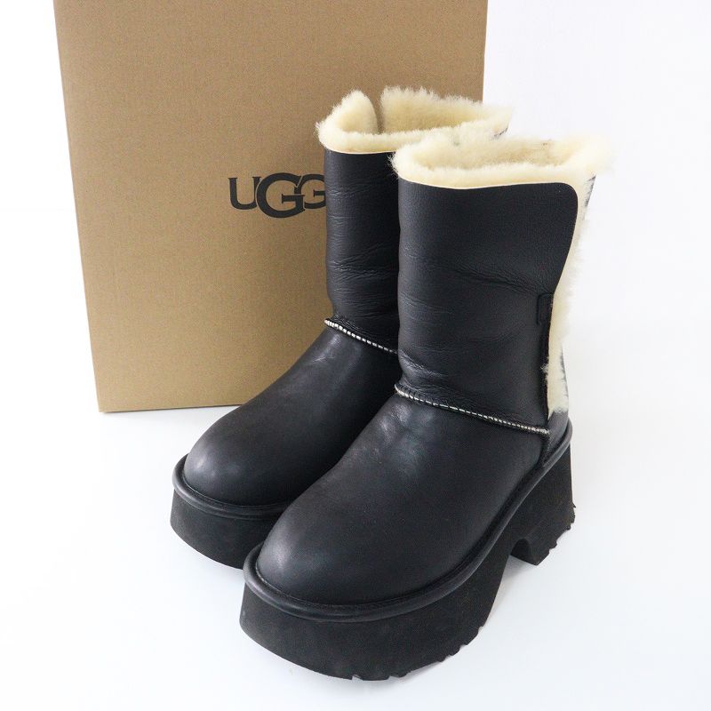 美品 アグ UGG Esmee Leather Boot エスミー レザーブーツ 24 美品 アグ UGG Esmee Leather Boot エスミー レザーブーツ 24