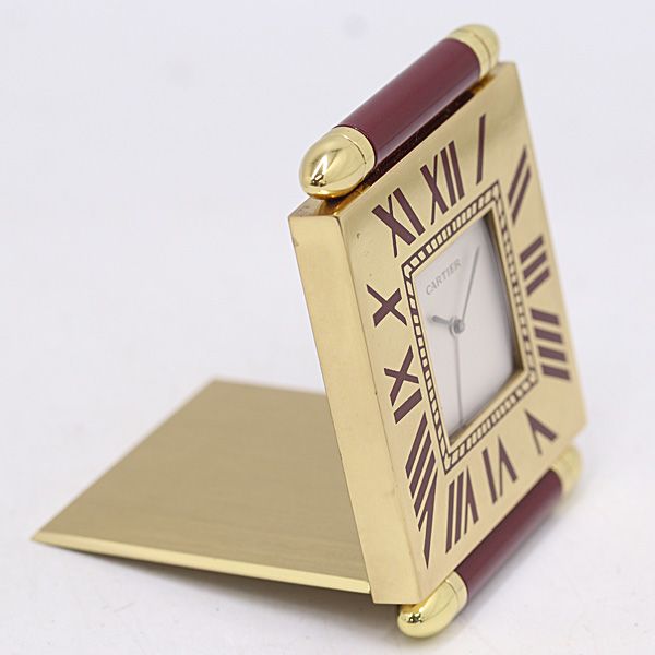 【ジャンク品】カルティエ トラベルクロック カルティエ トラベルクロック カルティエ CARTIER その他 トラベル