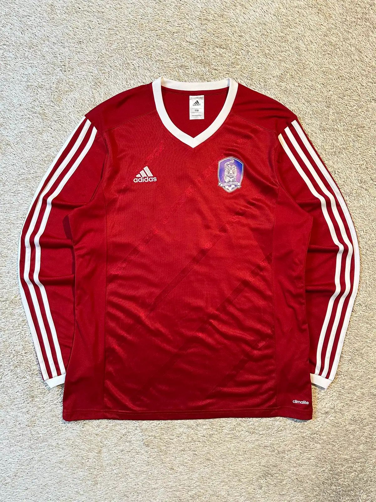 メンズ 2XL まれ) adidas(アディダス) 韓国 国代表 トラックトップス 