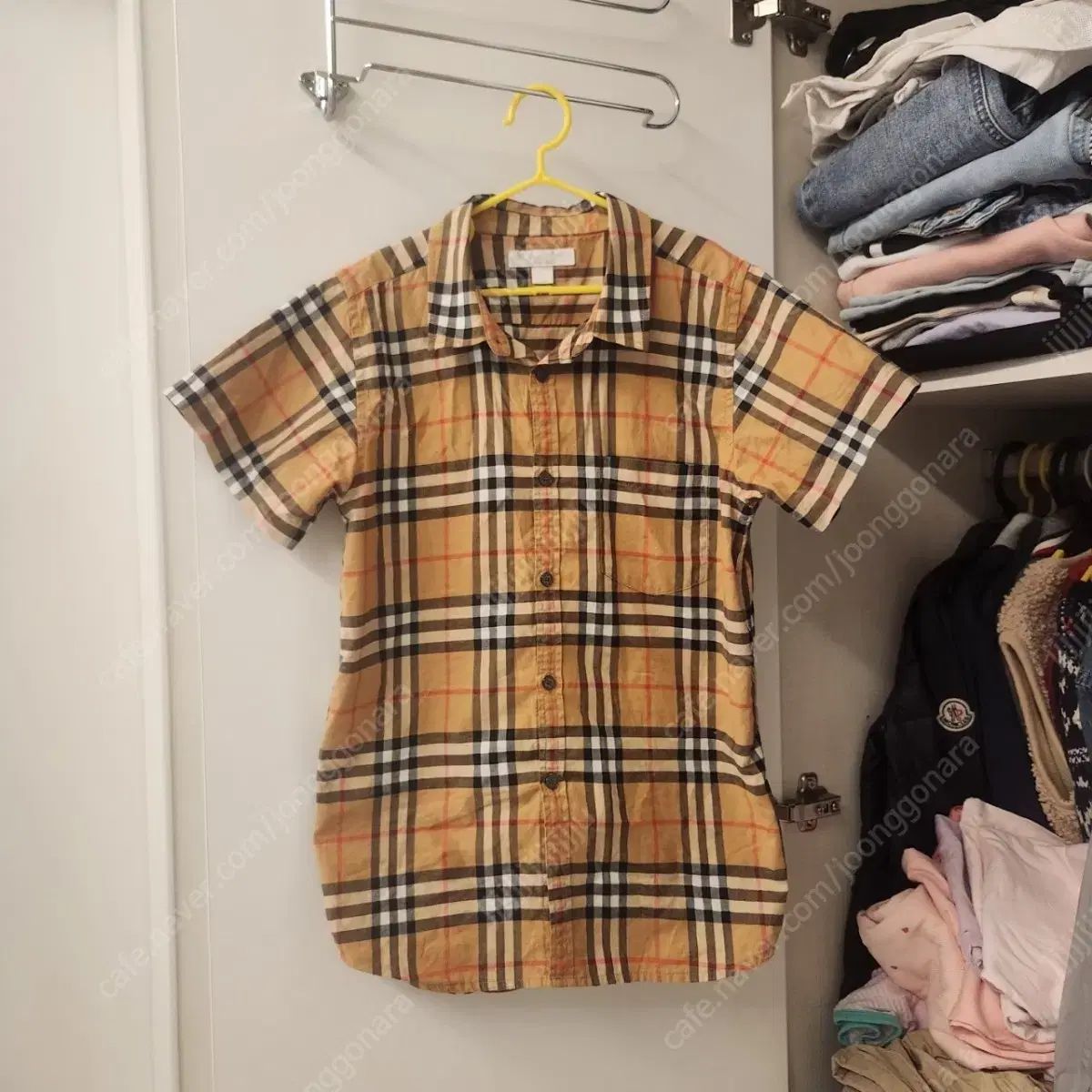 バーバリー キッズ CHECK シャツ 10y 正規品 【公式通販】