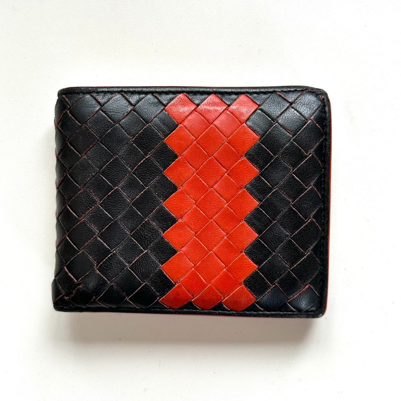ボッテガヴェネタ BOTTEGA VENETA 二つ折り財布 イントレチャート バイ 