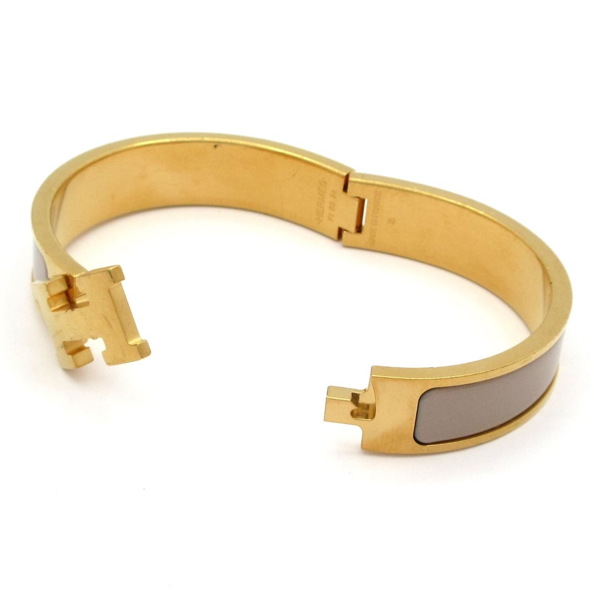 HERMES(エルメス) バングル クリックH ゴールド×ベージュ - メルカリ HERMES(エルメス) バングル クリックH ゴールド×ベージュ - メルカリ