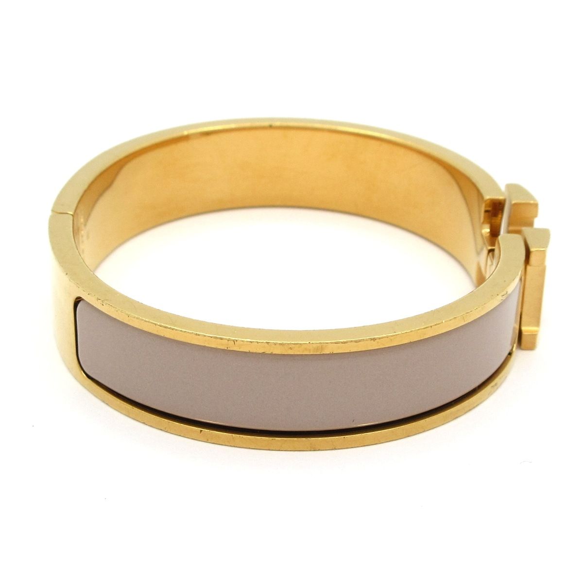 HERMES(エルメス) バングル クリックH ゴールド×ベージュ - メルカリ HERMES(エルメス) バングル クリックH ゴールド×ベージュ - メルカリ