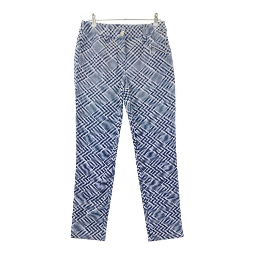 サイズ：S AND PER SE アンパスィ ロングパンツ 千鳥 チェック柄