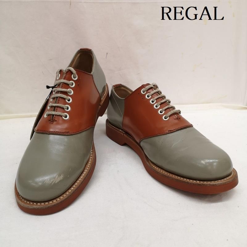 リーガル SADDLE SHOES レザー サドル シューズ 2051 革靴 メンズ 24.5cm ISItems【USED】【古着】【中古】50127955