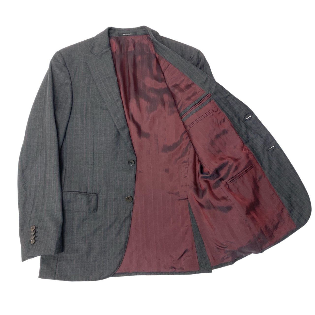 14c5 Ermenegildo Zegna エルメネジルドゼニア TROFEO生地 シングル