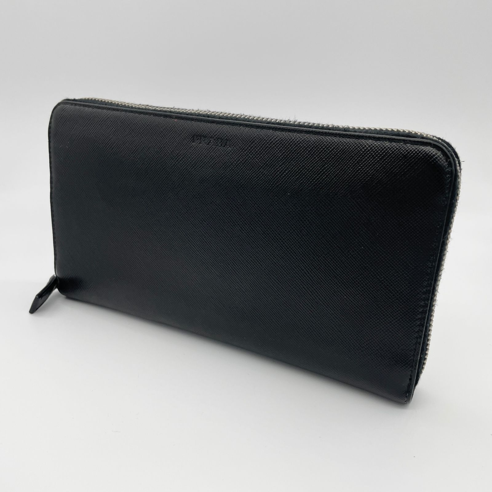 2603-109｜美品｜プラダ 長財布 サフィアーノレザー ブラック 2603-109｜美品｜プラダ 長財布 サフィアーノレザー ブラック - メルカリ