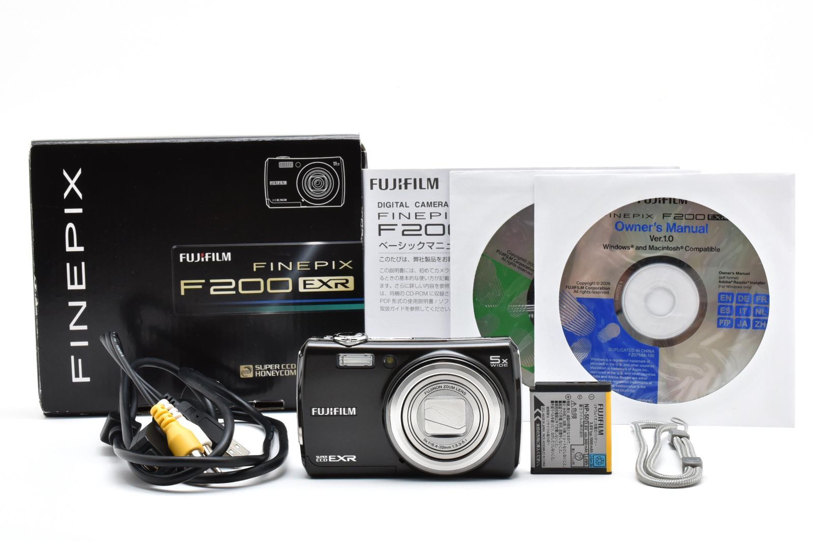 □ 特上美品 □ フジフイルム FUJIFILM FINEPIX F200EXR ブラック
