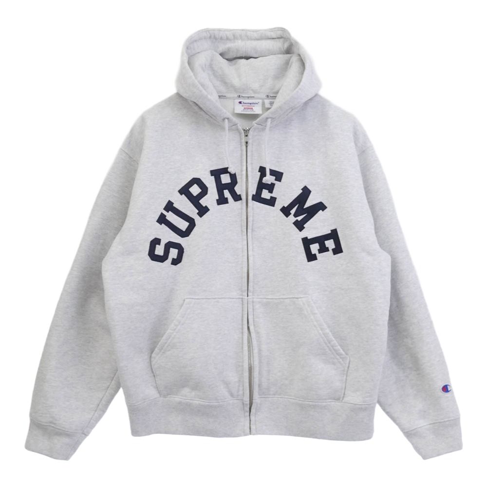 Supreme シュプリーム 24SS Zip Up Hooded Sweatshirt アーチロゴ 