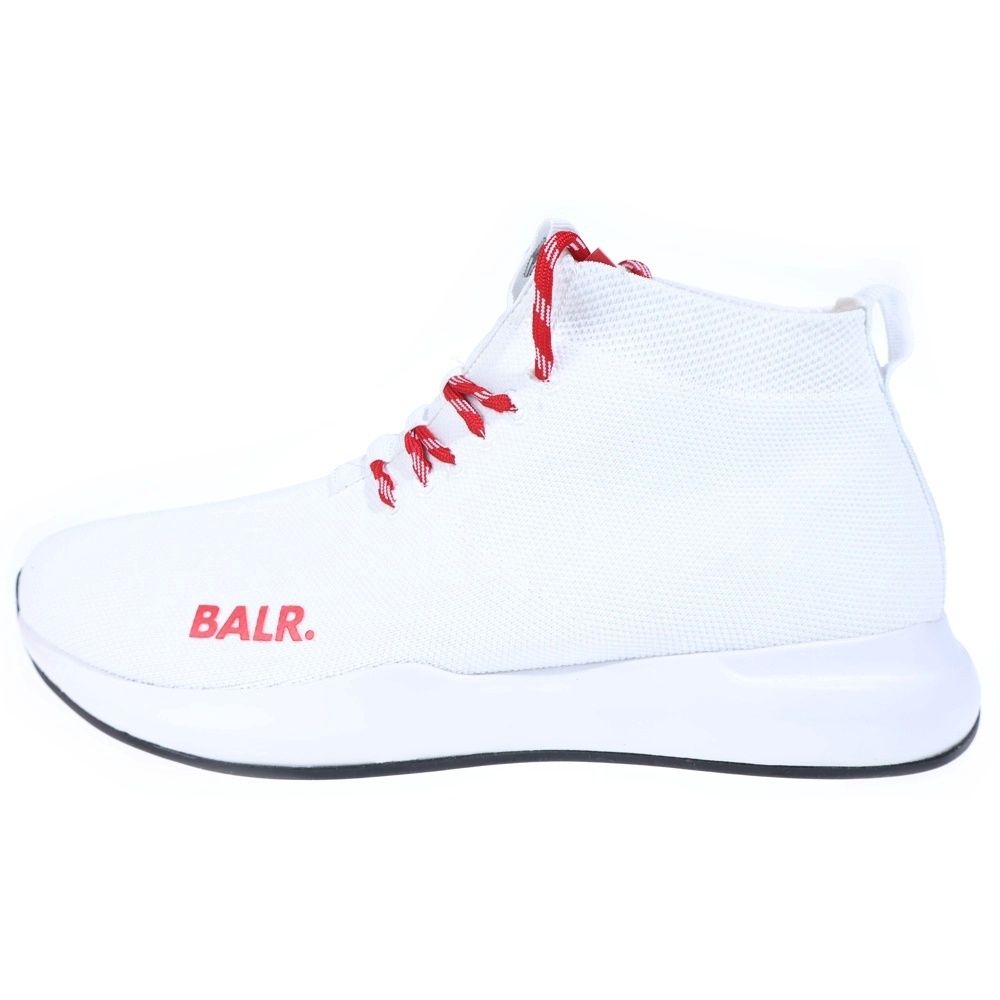 BALR. (ボーラー) RED SNEAKERS レッド ソックススニーカー ホワイト 