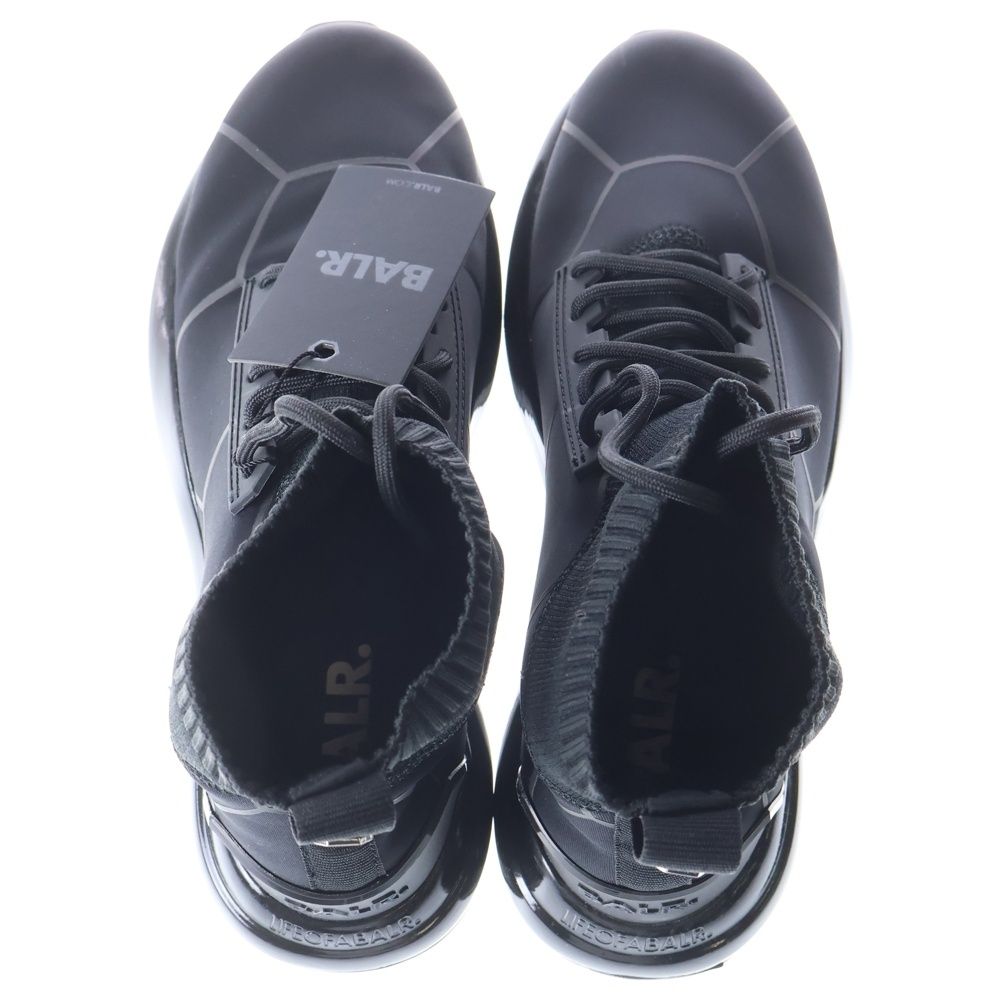 BALR. (ボーラー) BLACK ON BLACK PANEL SNEAKERS ブラックオン 