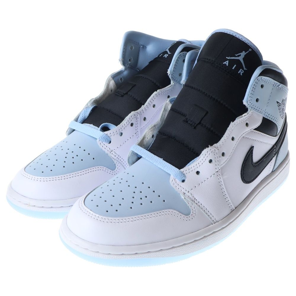 NIKE (ナイキ) AIR JORDAN 1 MID ICE BLUE NUBUCK エアジョーダン1 