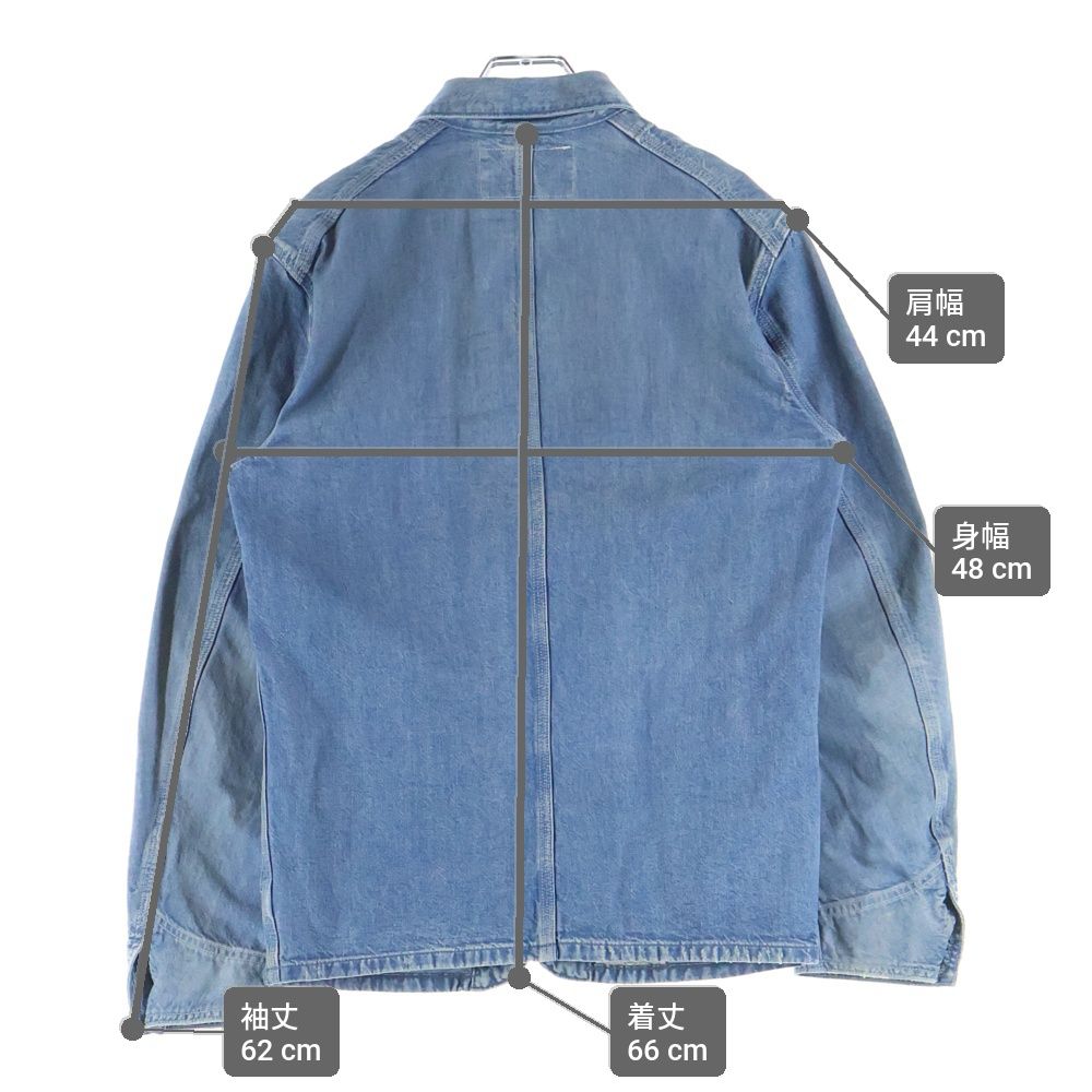 RRL (ダブルアールエル) ENGINEER COAT DENIM COVERALL エンジニア