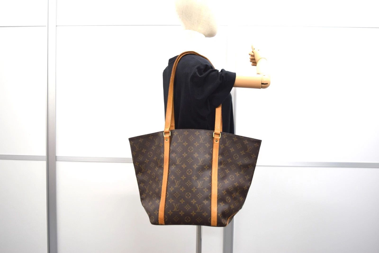 ルイヴィトン Louis Vuitton サックショッピング トートバッグ