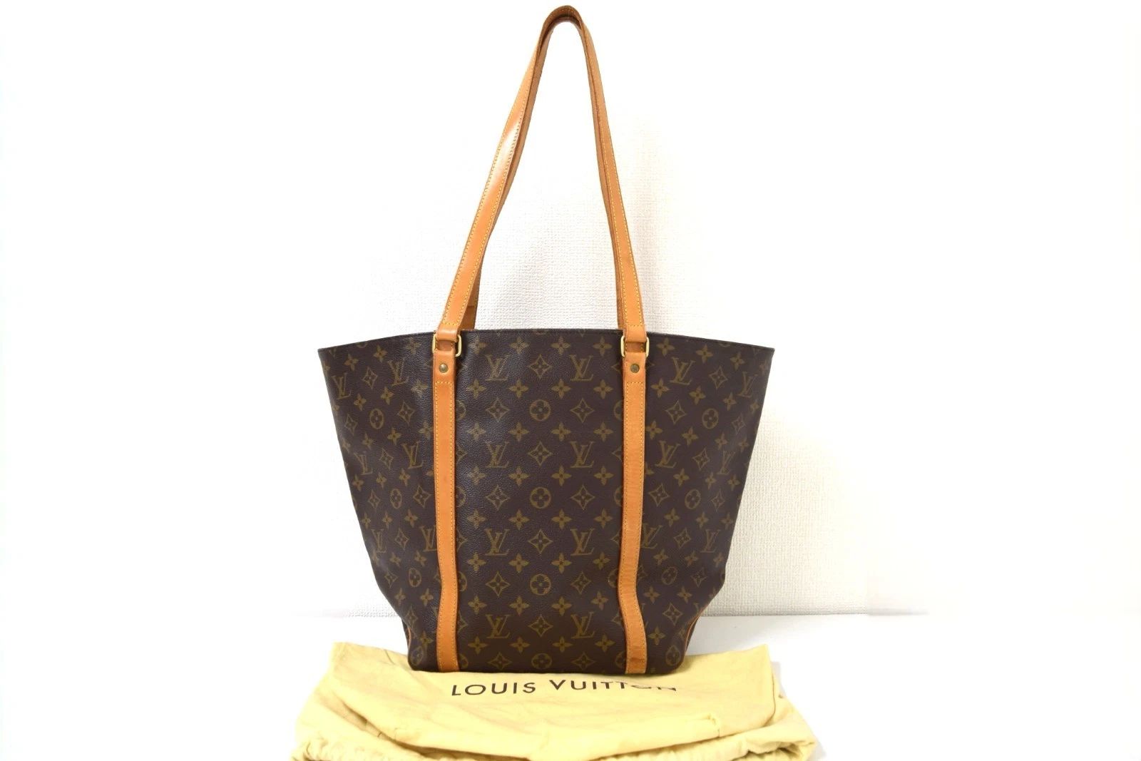 ルイヴィトン Louis Vuitton サックショッピング トートバッグ 