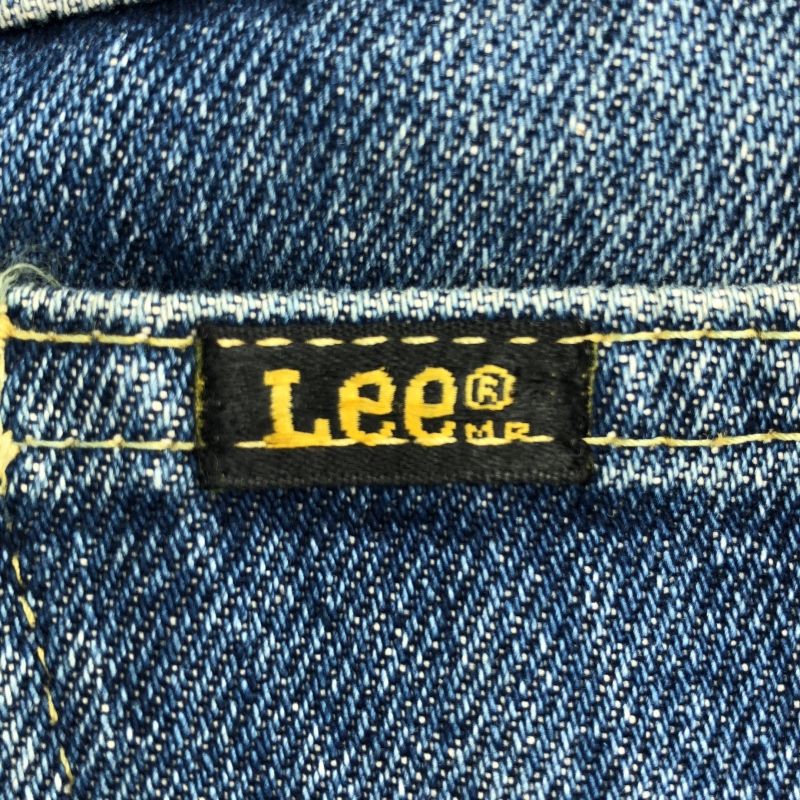 中古】80s Lee RIDERS 202 デニムパンツ 実寸82 インディゴ リー[17