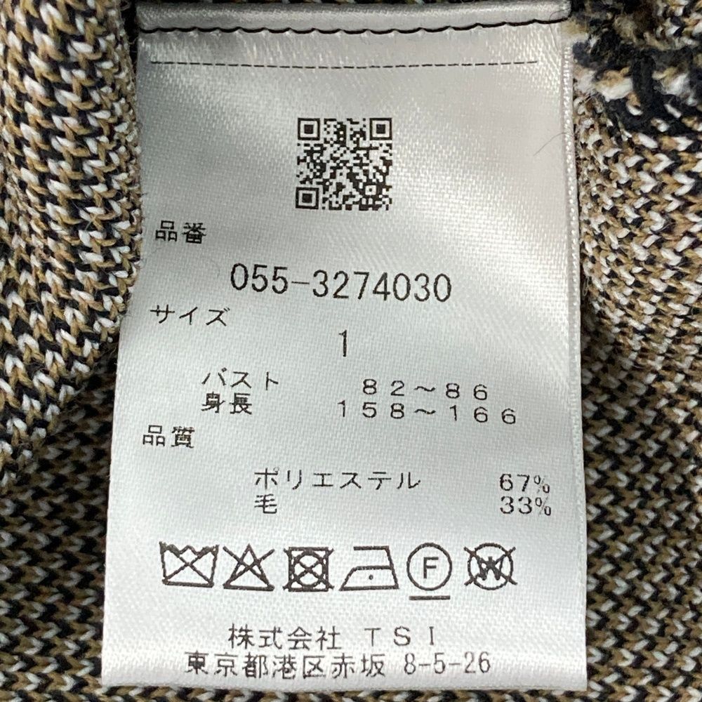 サイズ：1 PEARLY GATES パーリーゲイツ ハイネック ニットセーター