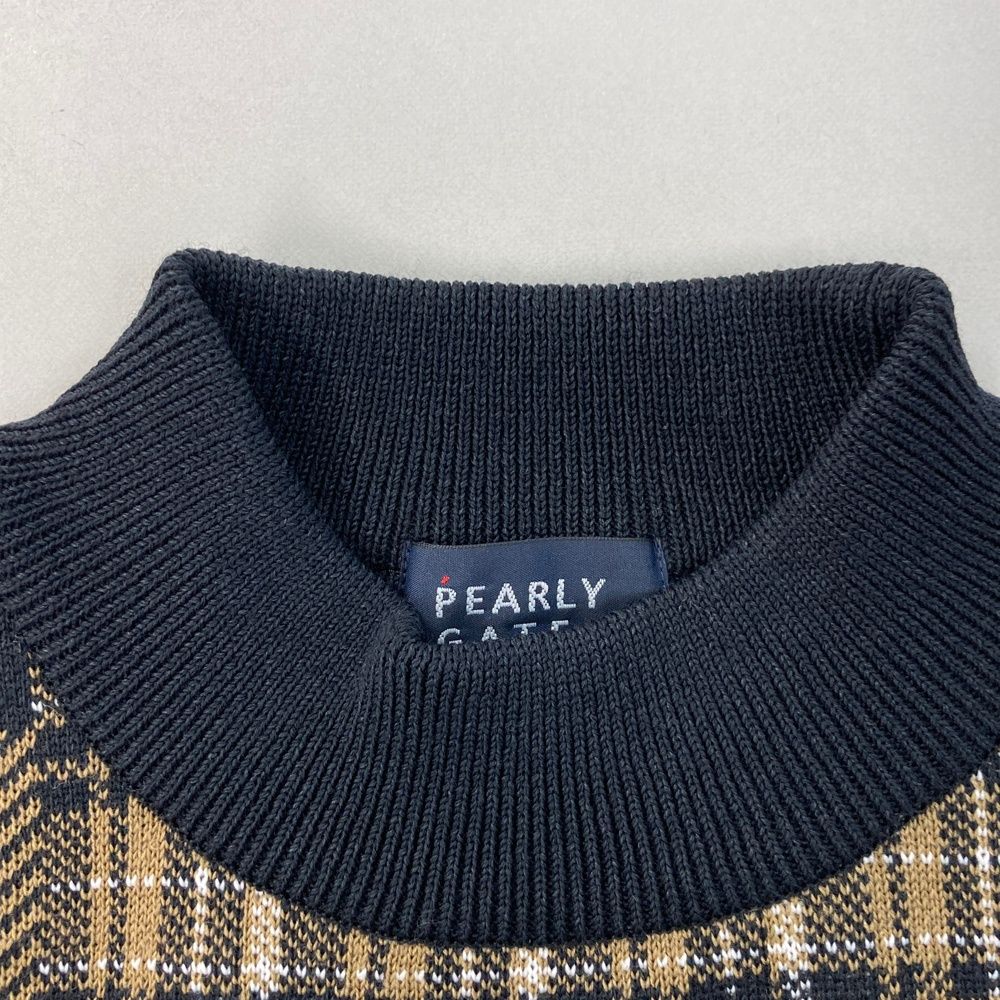 サイズ：1 PEARLY GATES パーリーゲイツ ハイネック ニットセーター