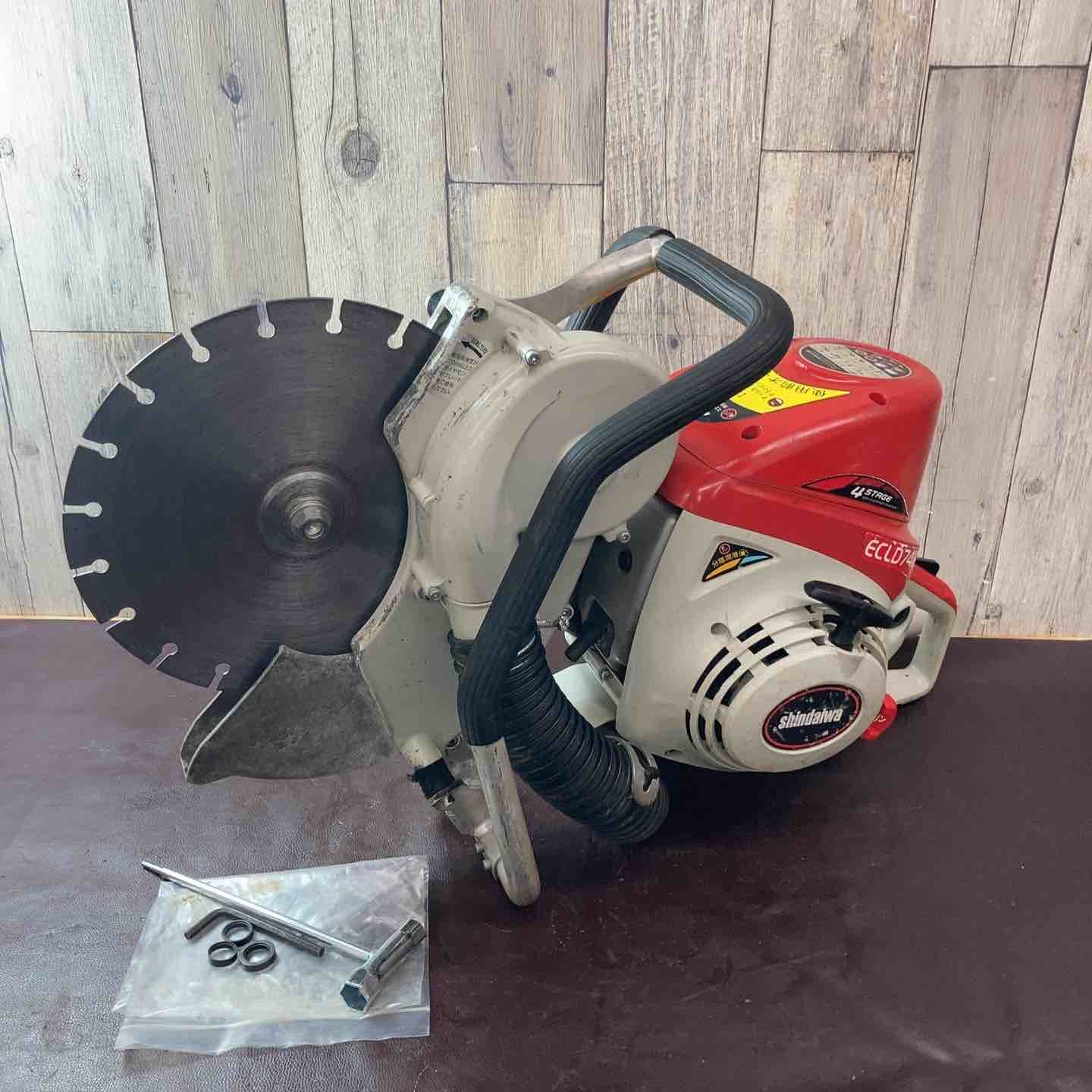 中古・新ダイワECD7500Sエンジンカッター 12インチ用 建設機械 建 